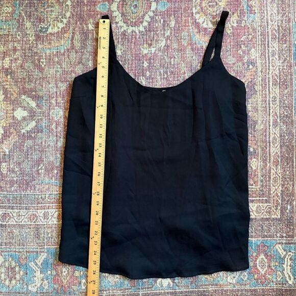 ASOS black size 10 Maternity tank top double layered - Picture 2 of 6